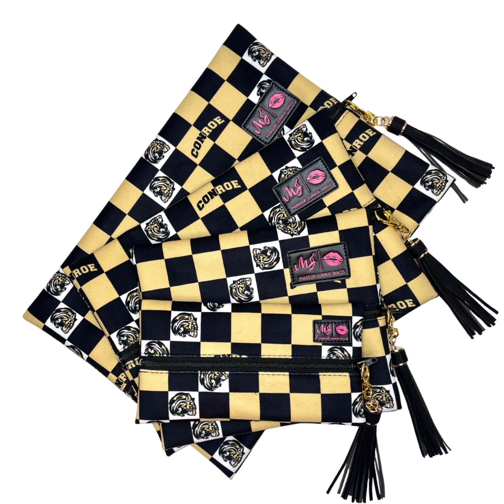 Conroe Tigers - Checkered