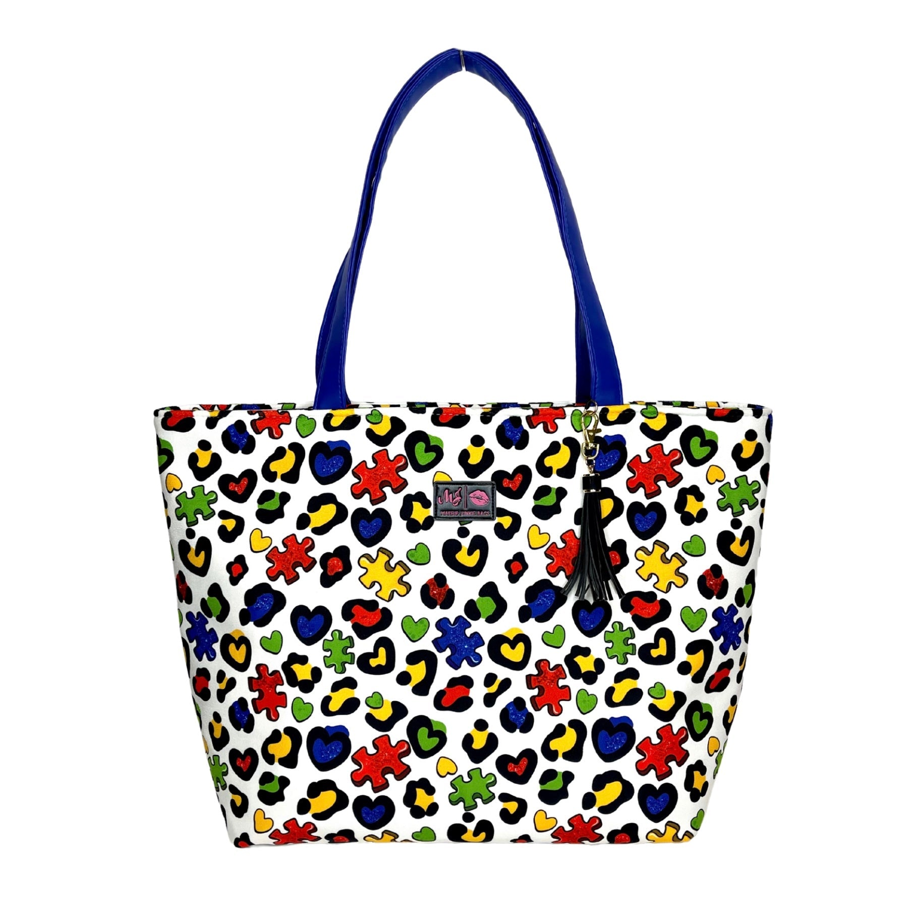 Autism Awareness Cheetah Tote