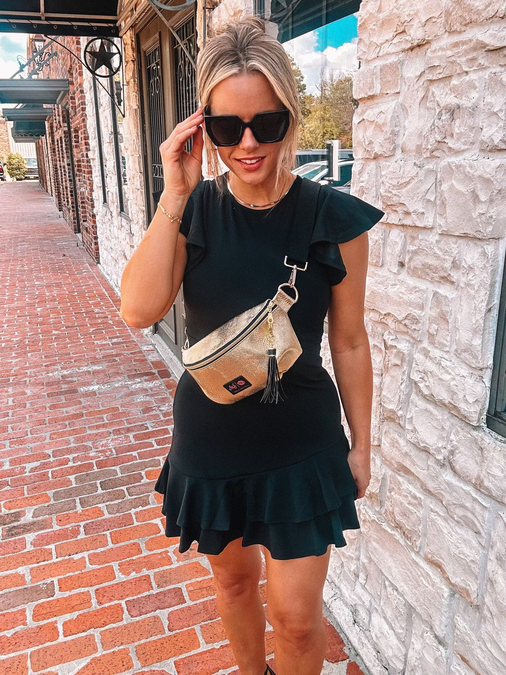 Sidekick Bag Gold Serpent